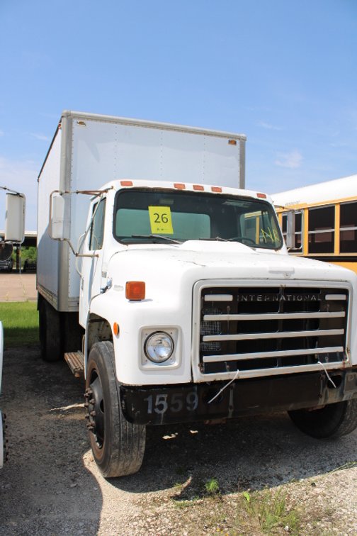 1985 International S1600 Box Truck - Will Need to be Towed