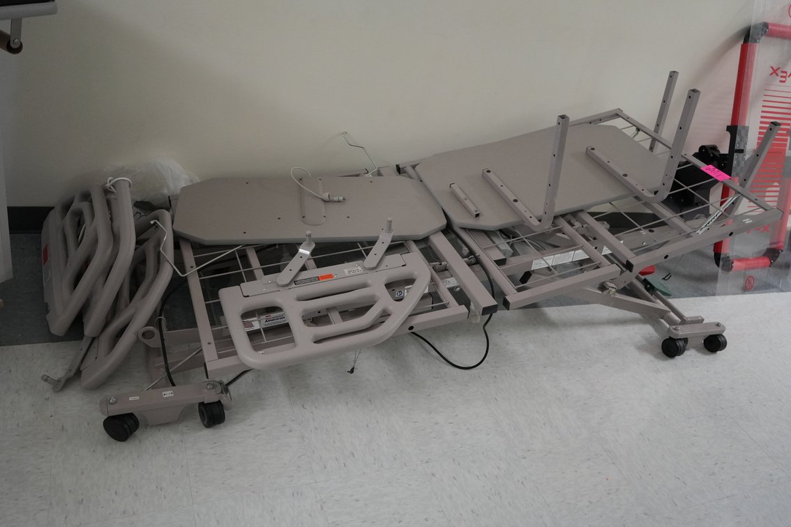 Hospital Bed and Examing Table