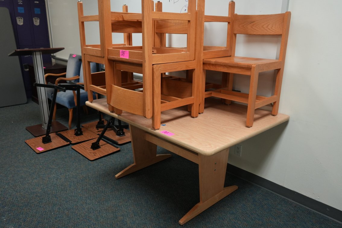 Rectangle Table and Chairs