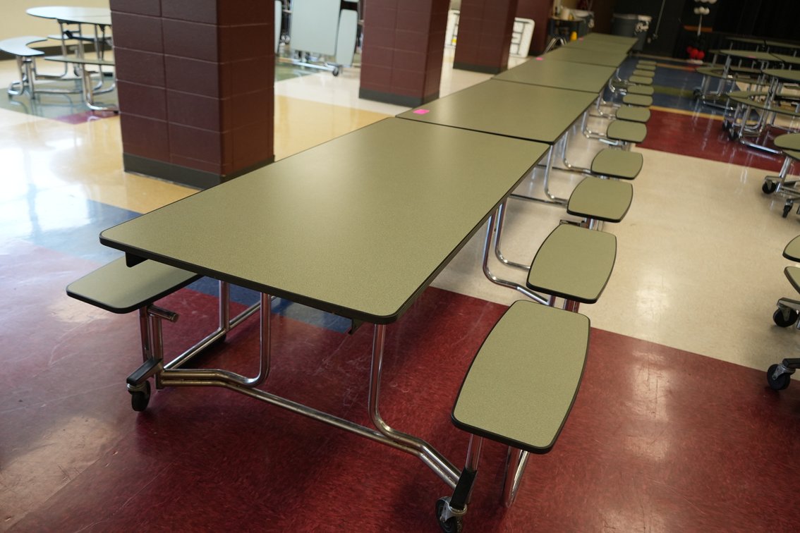 Folding Cafeteria Tables