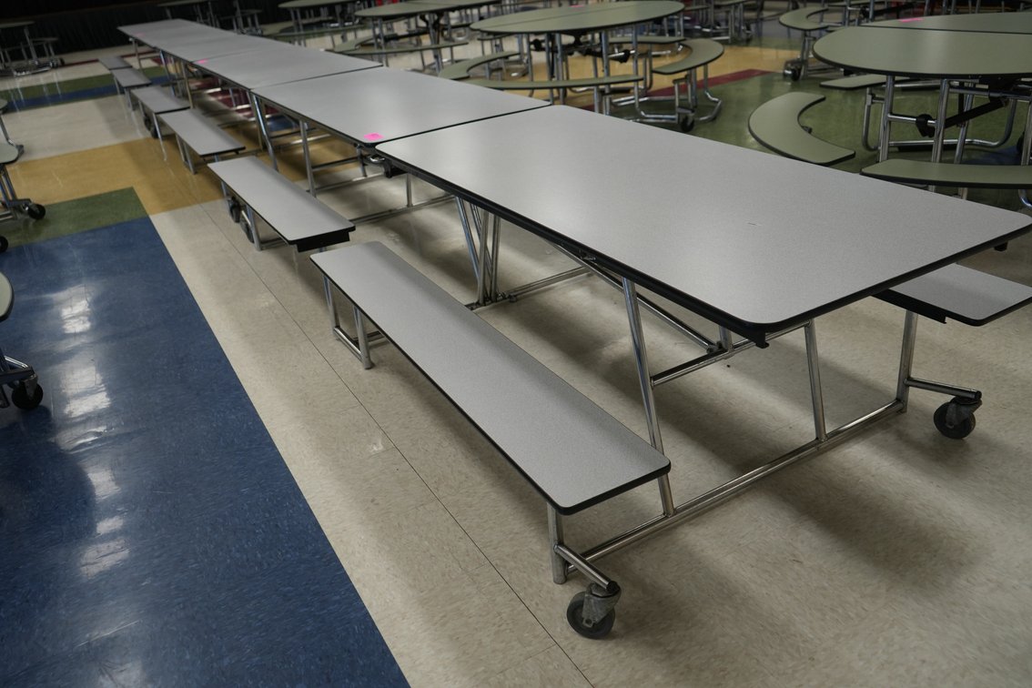 Folding Cafeteria Tables