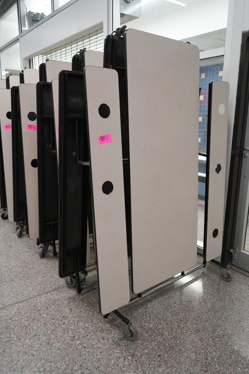 Folding Cafeteria Tables