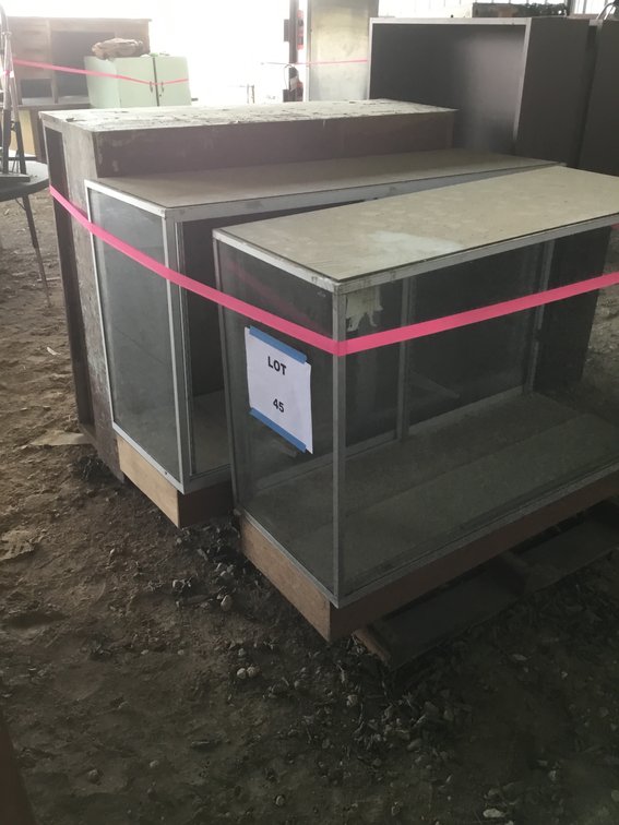 Display Cases and Bookshelves