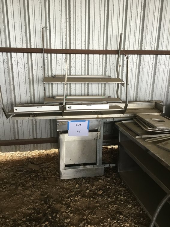 Stainless Steel Serving Line Sections