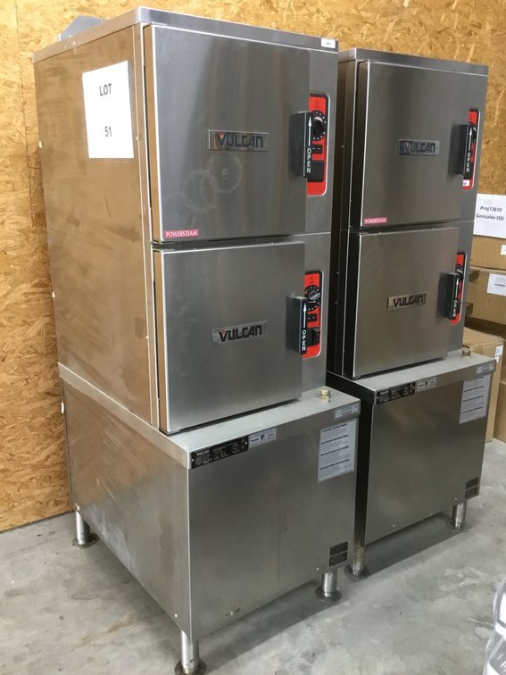 Vulcan 2-tier Steamers