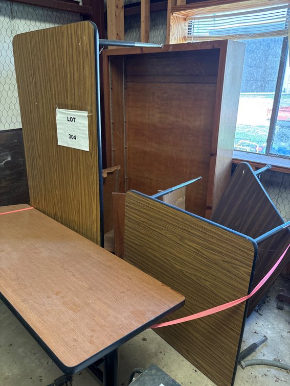 Tables and Bookshelf