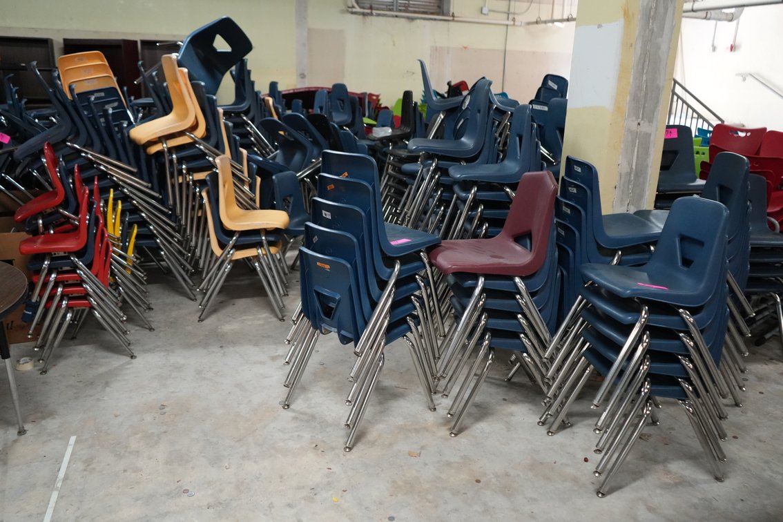 Stackable Student Chairs