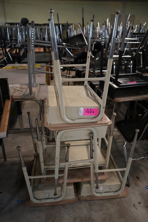 Open Front Student Desks