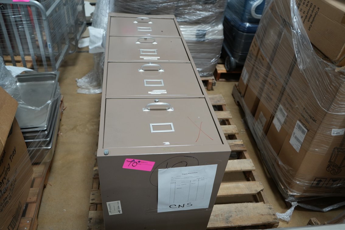 4 Drawer Metal File Cabinet
