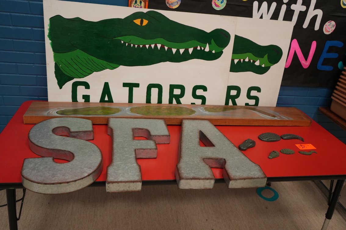 SFA Gator Signage