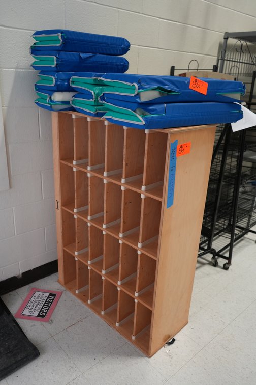 Cubby Cabinet & Mats