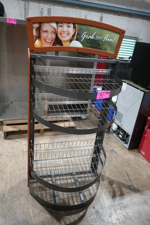 Snack Display Rack