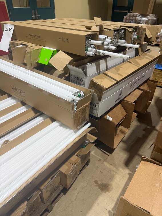 Fluorescent Light Fixtures and Tubes