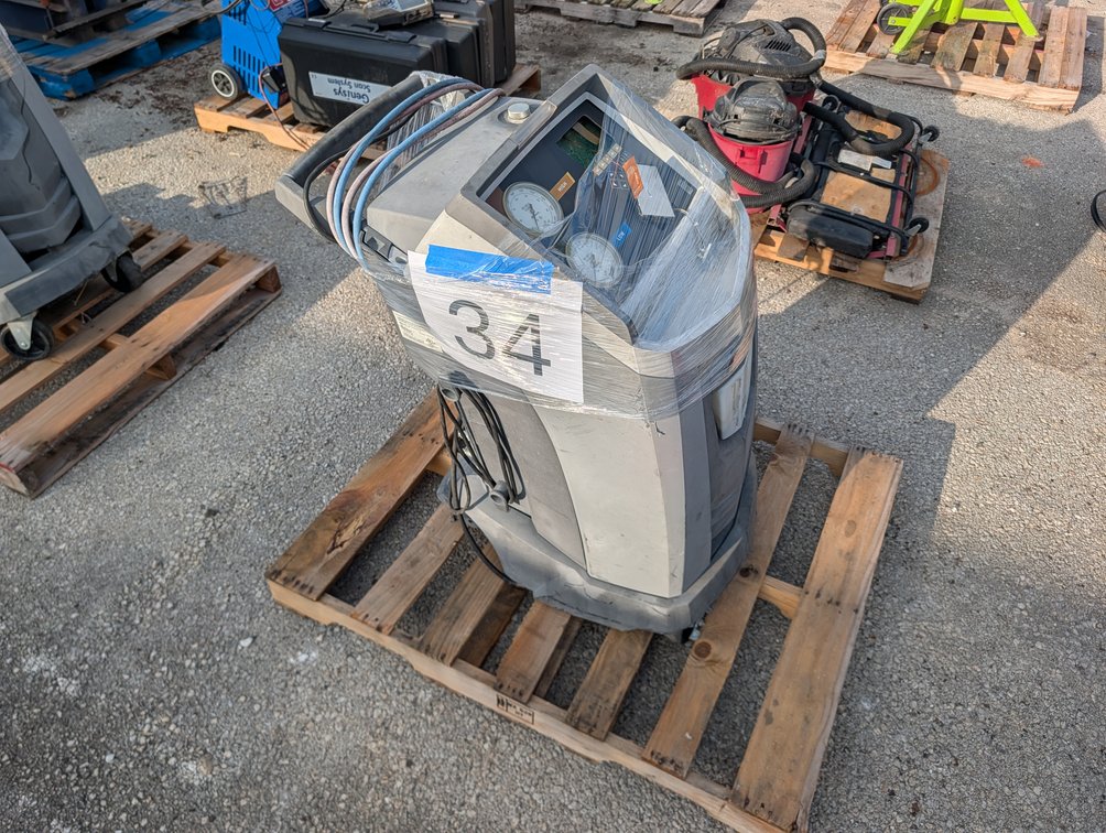 Fully Automatic R-134a Refrigerant Recovery, Recycle, and Recharging Machine