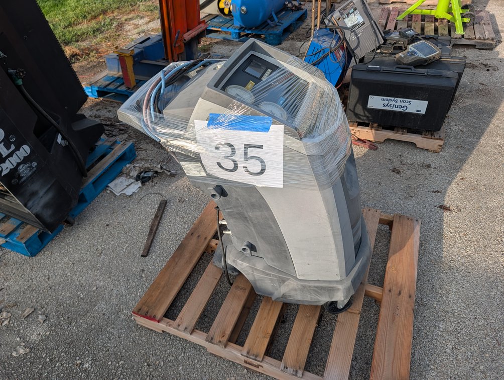 Fully Automatic R-134a Refrigerant Recovery, Recycle, and Recharging Machine