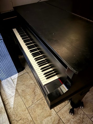 Image for 1922 Baldwin 9' Concert Grand Piano – Black Satin Finish
