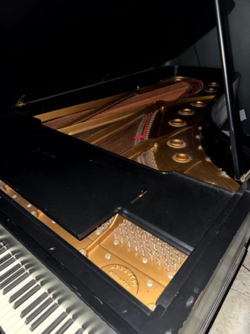 Image for 1922 Baldwin 9' Concert Grand Piano – Black Satin Finish