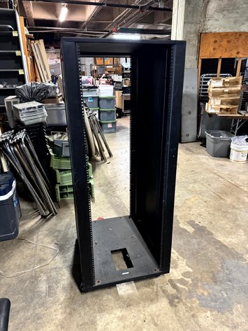 Image for Rolling A/V Equipment Rack Cabinet – Approx. 24