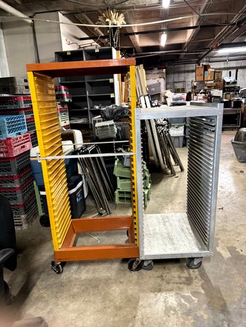 Image for Full-Height Rolling Commercial Kitchen Speed Racks