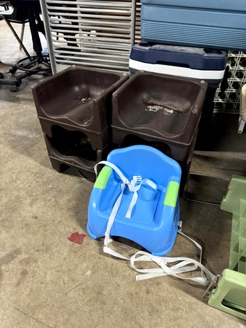 Image for Assorted Children's Commercial Restaurant Booster Seats