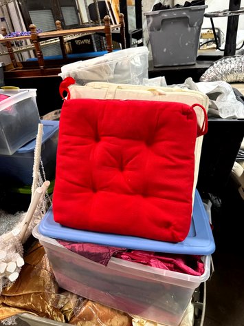 Image for Assorted Tie-On Banquet Chair Cushions