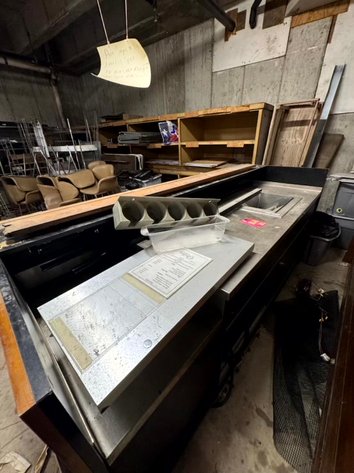 Image for Rolling Wooden Portable Bars with Sinks & Ice Wells