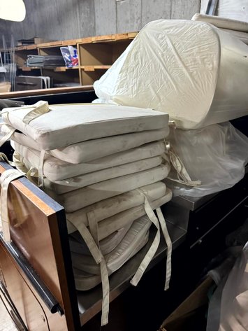 Image for Assorted Tie-On Banquet Chair Cushions