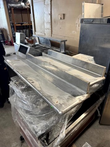 Image for Stainless-Steel Commercial Wall Shelves