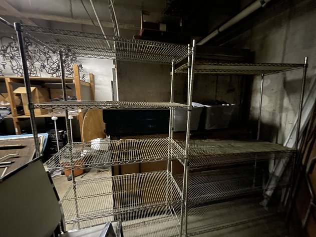 Image for Commercial Chrome Wire Shelving Units