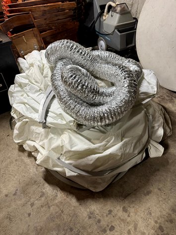 Image for Commercial Tent HVAC Fabric Air Distribution Ducting & Flexible AC Hose