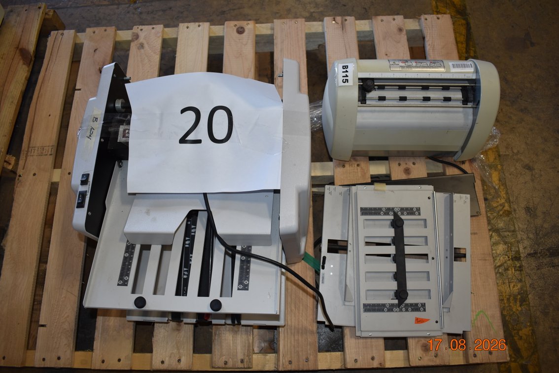 Paper Folding Machine - Parts Unit