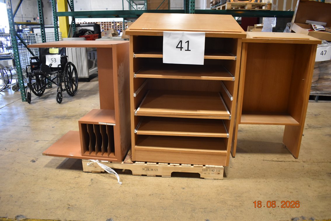 Podium Stands and Desk