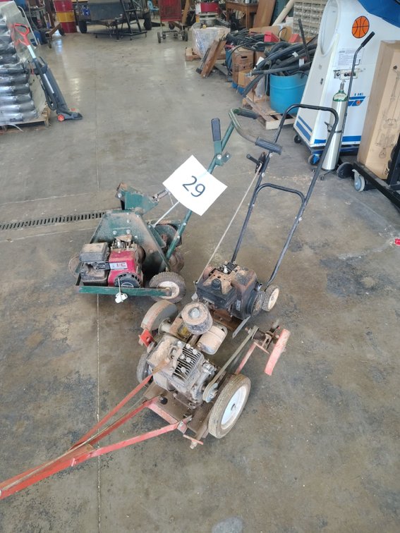 Baseball Field Edgers with Motors