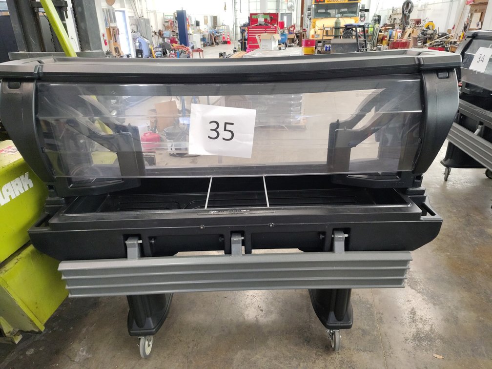 Insulated Rolling Salad Bar