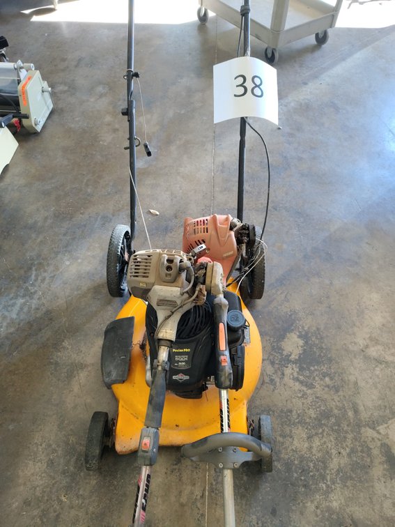 Poulan Lawn Mower and Echo Weed Eaters