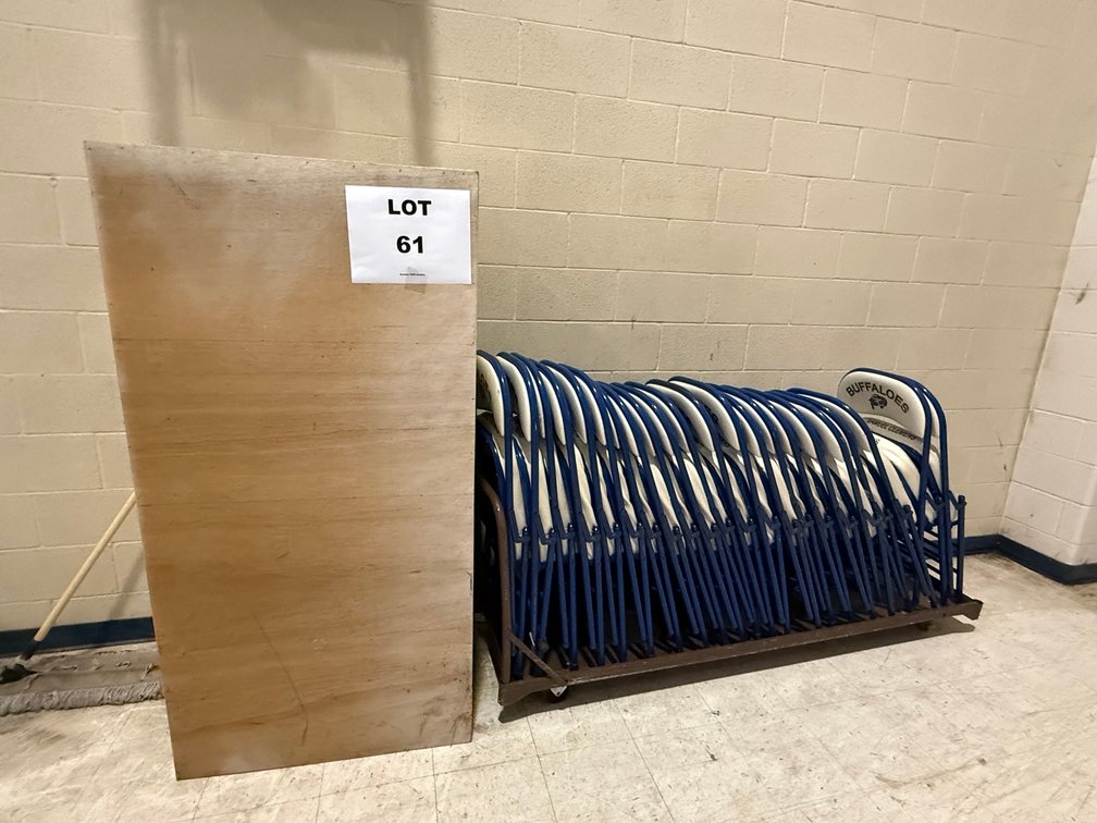 Folding Chairs & Storage Cart