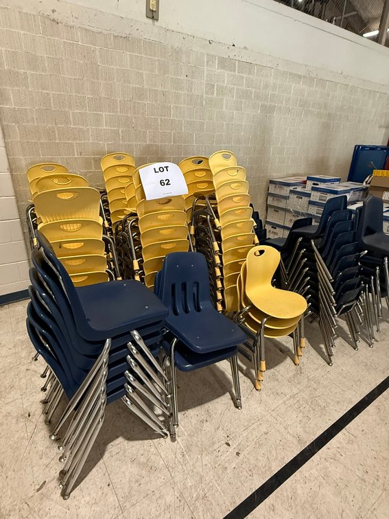 Stacking Student Chairs