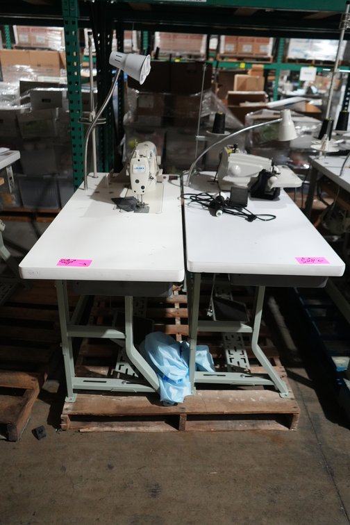 Tony and Juki Sewing Machine