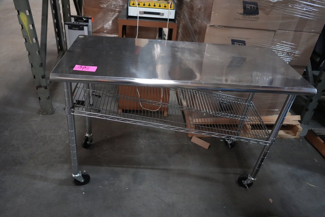 Metal Prep Table