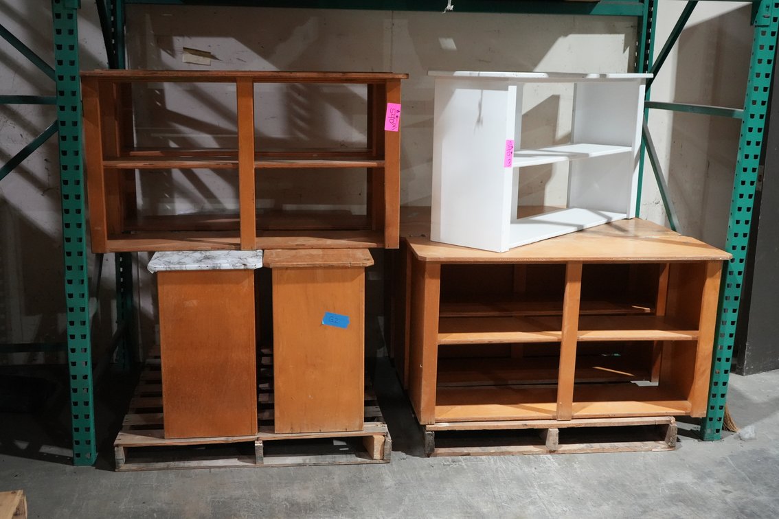 Double-Sided Bookcases