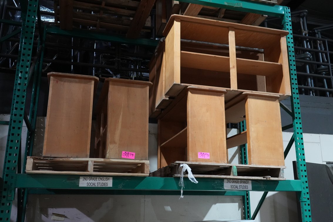 Double-Sided Bookcases