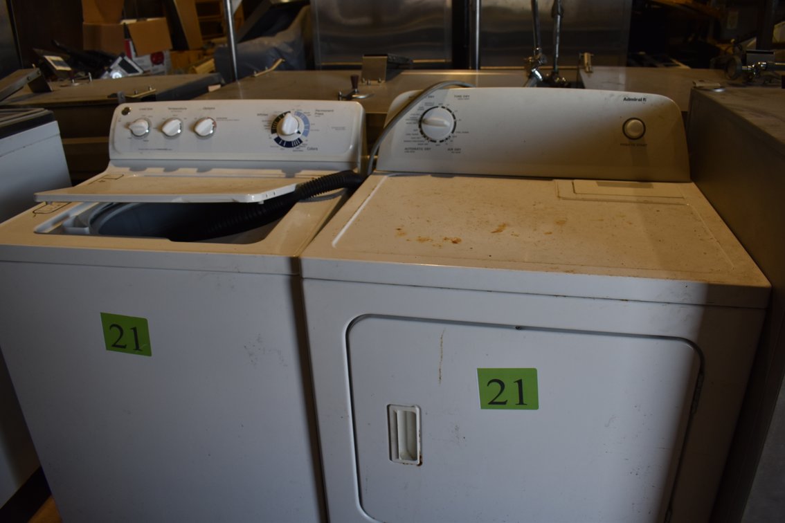 GE Waser & Admiral Dryer