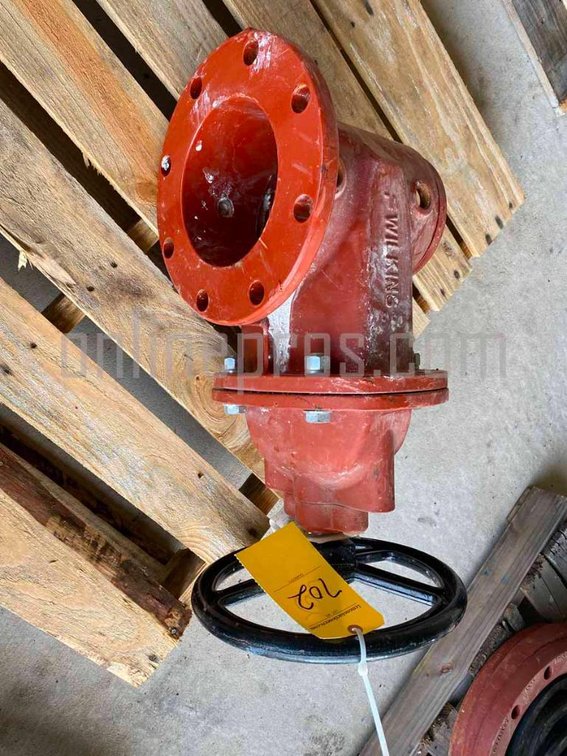 (1) Wilkins 6" Gate Valve - C515