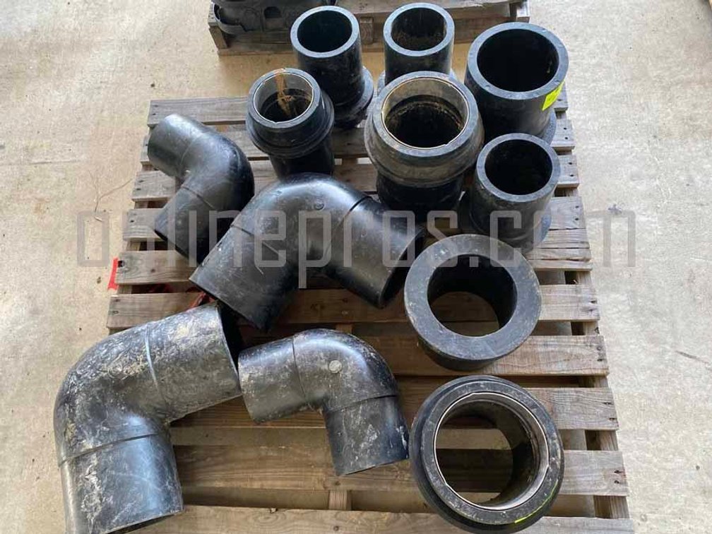 (Lot) RCPE Pressure Pipe 6" & 8" Fittings