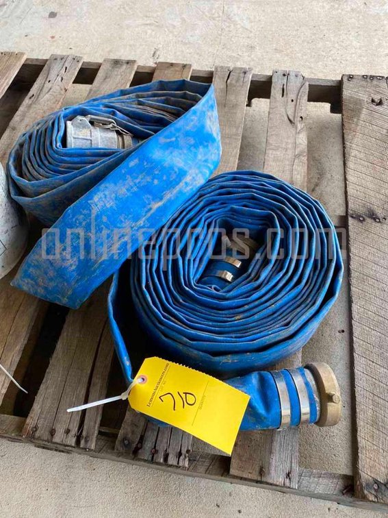 (Lot) 3" Pump Discharge Hoses