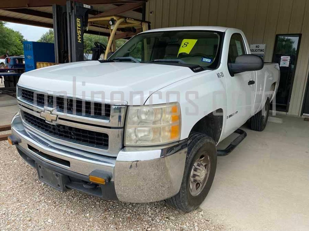 (1) 2007 Chev. Silverado Pickup 2500 HD - Vin #8510