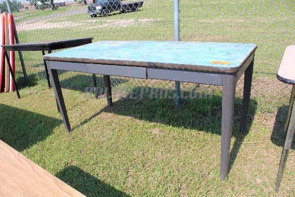 (1) Rectangle Table With Drawer