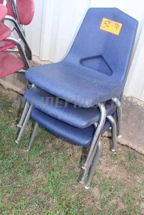 (Lot) Elementary Size Student Chairs