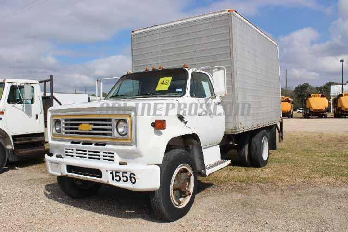 (1) 1984 Chevrolet Utility Box Truck Vin #1195