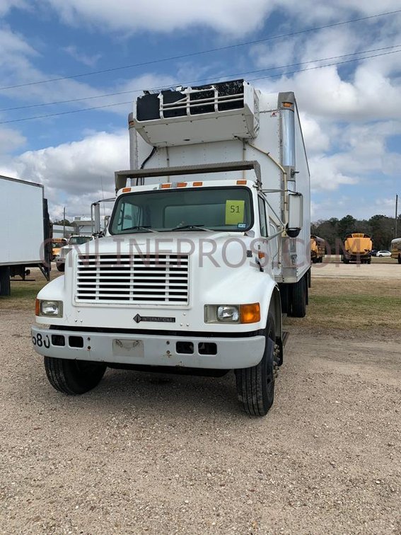 (1) 1997 International Refrigeration Box Truck Vin #4761